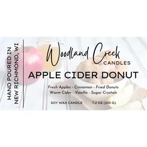 Apple Cider Donut Soy Wax Candle