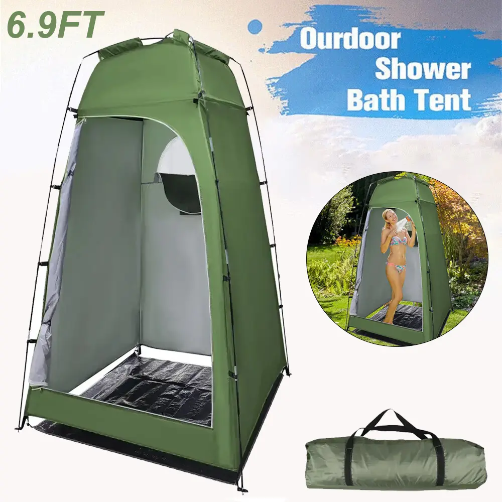 Portable Shower Tent, Camping Shower Tent, Suitable for Outdoor Camping, Outdoor Bathing, And Can Also Be Used As a Toilet Or Changing Room, a Quick Shelter for Hiking Trips