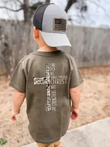 Adult & Youth Christ Strengthens Me Tee, #southernboy clothes, toddler boy clothes, western baby clothes, hunting season