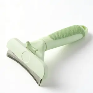 Professional Pet Deshedding Brush – Dematting Comb for Long-Haired Cats & Dogs, Thinning & Floating Fur Remover