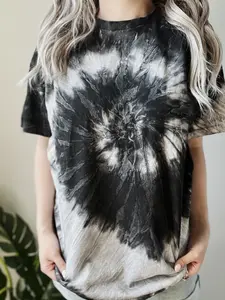 Tie Dye Claim Night Tee Shirts Womenswear Aesthetic