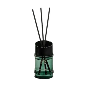 SONG CHAO Bamboo Reed Diffuser - Long Lasting Fragrance for Home & Office, Jasmine Rain Scent, 50ml