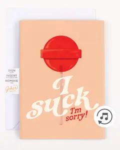 Endless I'm Sorry With Glitter