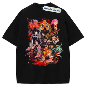 Demon Slay Anime Graphic Anime T-Shirt, Gift For Fan Manga, Gift For Men, Gift For Women, Crew Neck T-shirt, Trending T-shirt