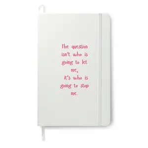 Sarcastic Journals - Question Journal with Simple Design and Clear Pages