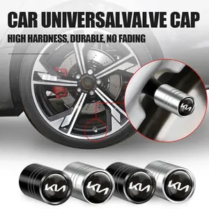 Car wheel hub tire valve cap dust-proof accessories, with new Kia patterns, suitable for KIA Rio, Ceed, K2, K3, K5, RIO, 3, 4, Sportage, Cerato, Soul, Sorento, Picanto, Optima
