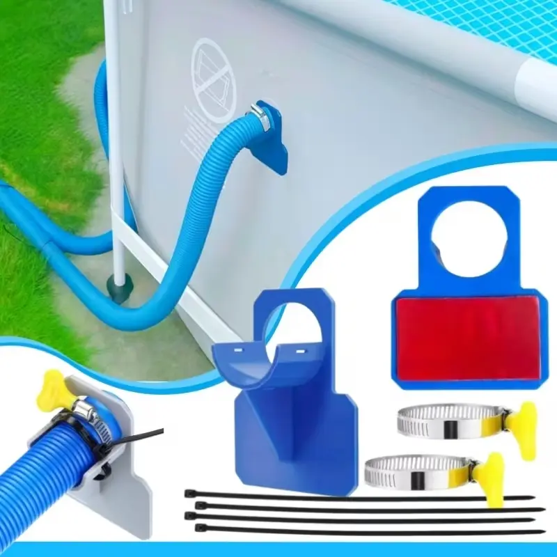 Swimming Pool Pipe Bracket Hose Bracket Pool Hose Support Pool Hose Clamps for Above Ground Pools Swimming Pool Pipe Bracket Hose Bracket Pool Hose Support Pool Hose Clamps for Above Ground Pools