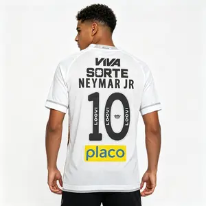 2526 Home White Short Sleeve No. 10 Soccer Jersey