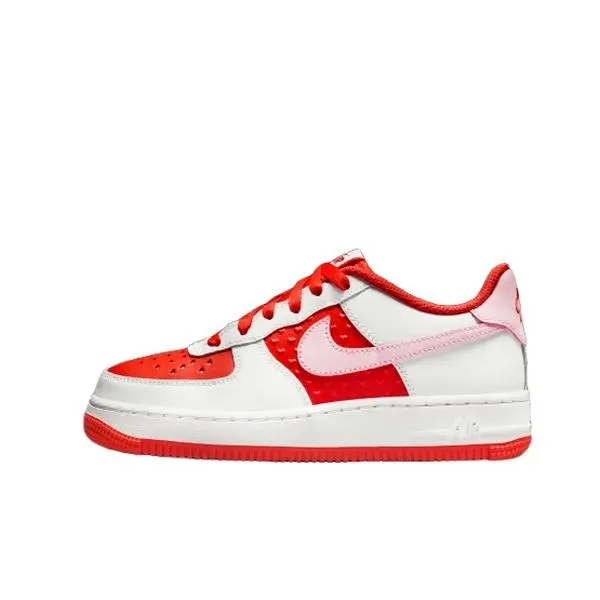 Nike Air Force 1 Low Valentine’s Day Women’s & Youth Walking Shoes - Casual Trainers, Trending Girl Shoes, Pink Fashion Sneakers, Sports Shoes