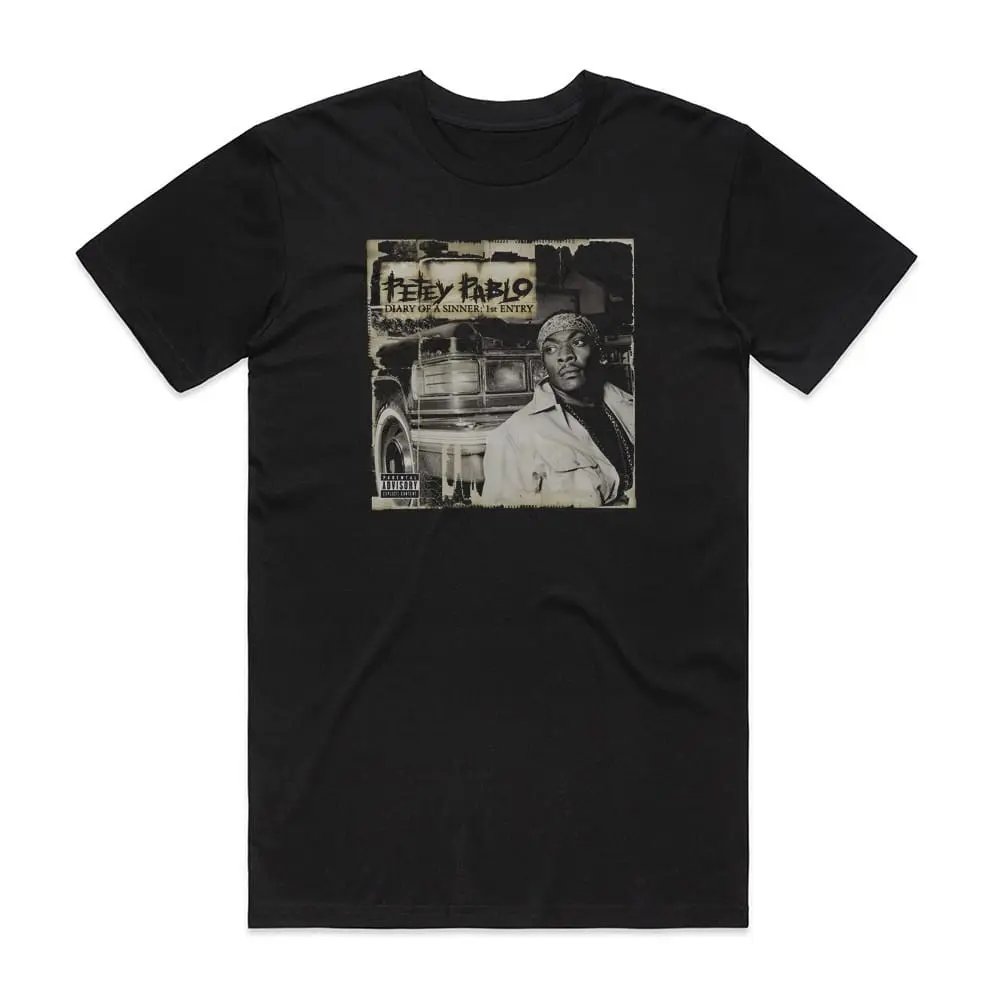 Petey Pablo Diary Of A Sinner 1St Entry Album Cover T-Shirt
