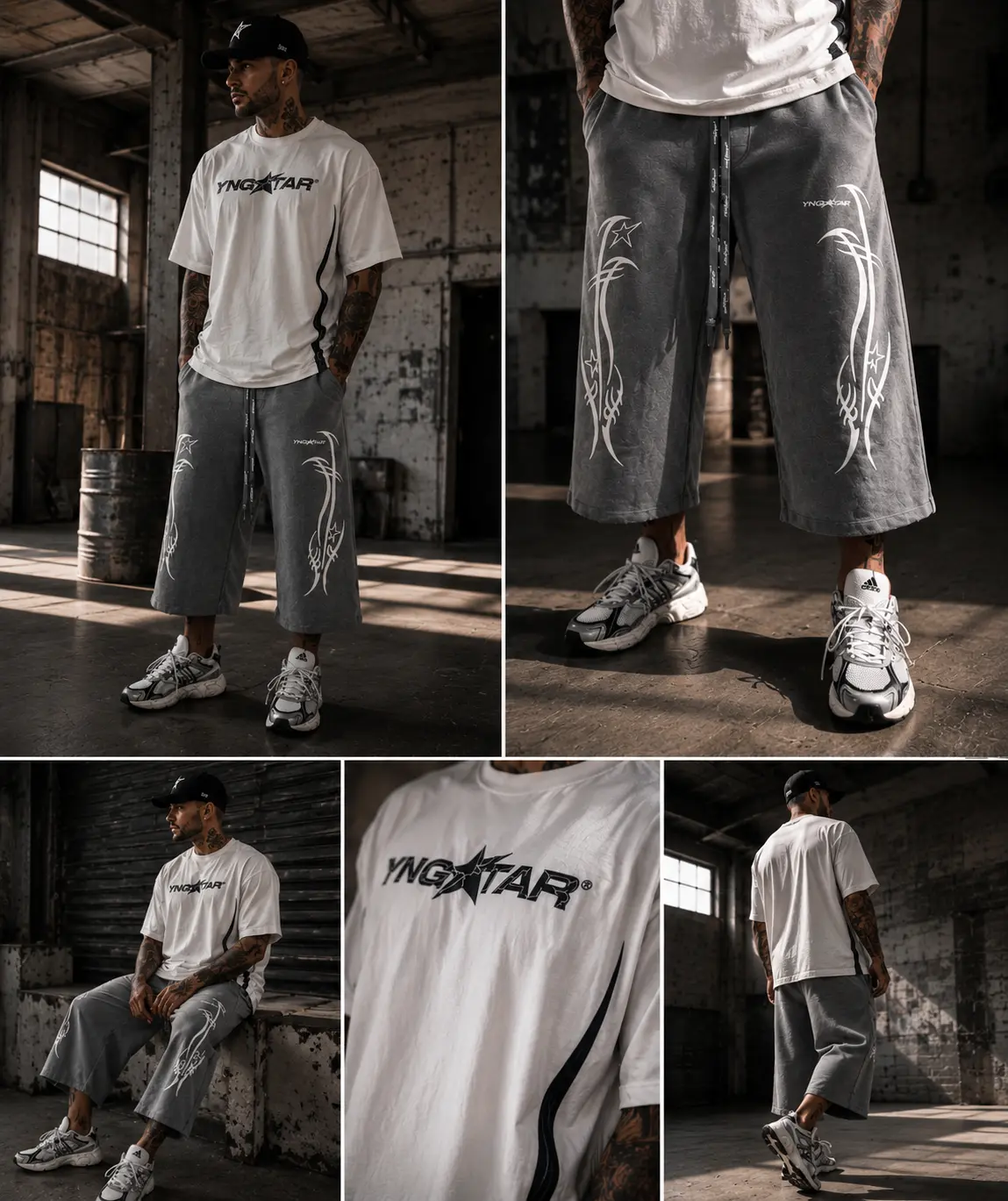YNGSTAR JAMOS HEATHER GREY