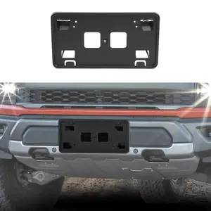 Front License Plate Holder Mount Frames Bracket For 2021 2022 Ford F150 2021+ Car Accessories