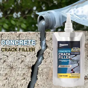 Concrete Crack Filler for Wall Sealing, Roof Protection, Ground Gap Filling, Garden Pothole Repair, Strong Adhesive Waterproof
