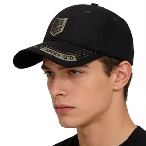 Military Style Tactical Baseball Cap - Embroidered Adjustable Dad Hat for All Seasons
