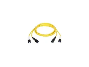 Single-Mode 9-Micron Duplex Fiber Optic Cable LC-LC PVC 5-m 16.4-ft. Single-Mode 9-Micron Duplex Fiber Optic Cable LC-LC PVC 5-m 16.4-ft.