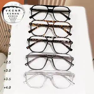 5pcs Simple Daily Use Reading Glasses, Lightweight Aviator Style Fashion Eyewear, Large Size Unisex Design for Casual Wear, Reading Eyeglasses