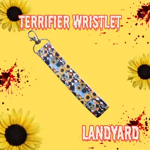 Terrifier  Horror Wristlet Landyard