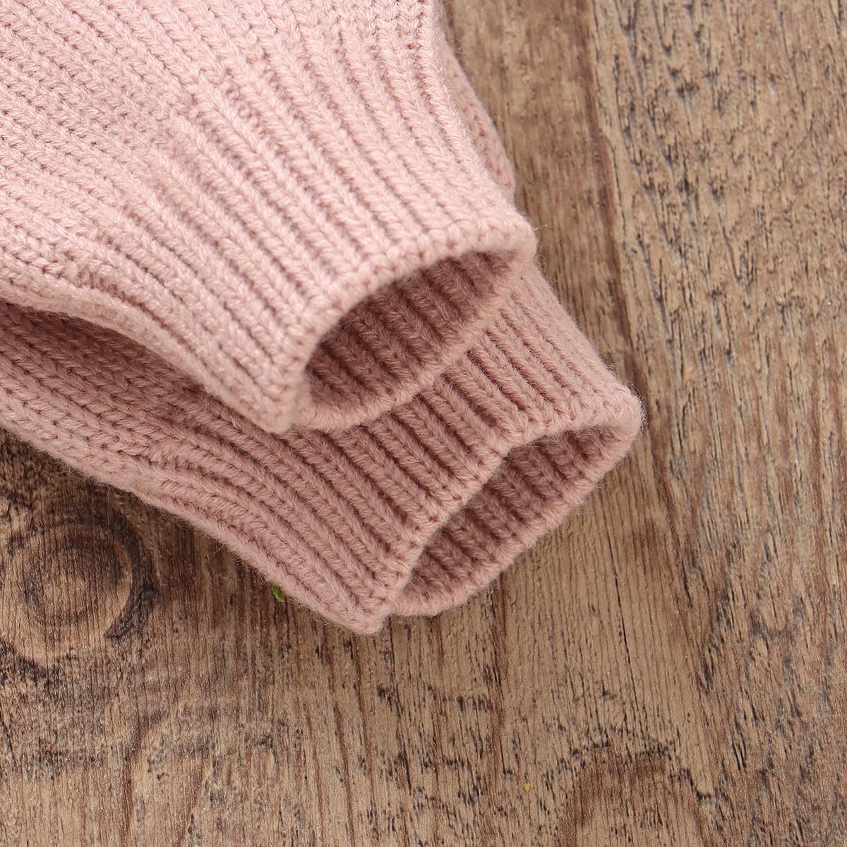 Mimixiong Handmade Embroidery Custom Baby Name Romper Sweater Coat, Newborn Soft Knitted Fabric, Comfortable Fit, Unique Baby Sweater Set with Baby Hat