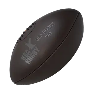 USA Rugby Vintage Leather Ball by Gilbert