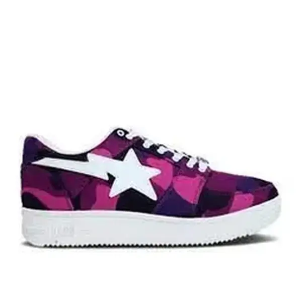 Bape Bapesta Low Purple Camo 2021 - 7, 8, 8.5, 9, 9.5, 10, 12