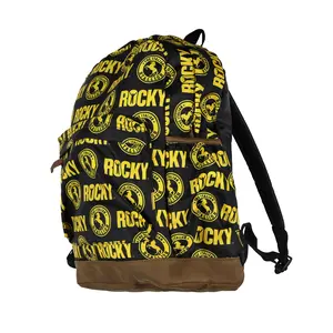 Rocky Backpack The Italian Stallion 16" Book Bag All-Over Print with Adjustable Straps