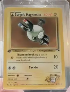 Lt. Surge's Magnemite Raw Non-Sports Trading Card Single
