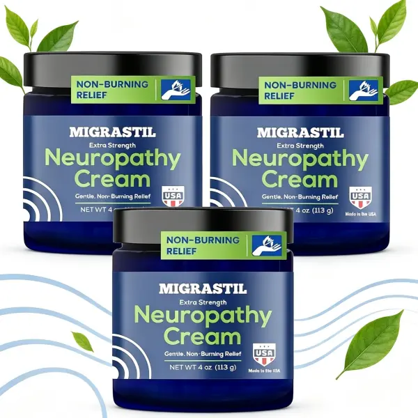 Migrastil is a non-greasy, extra-strength formula designed for your everyday leg and foot comfort. Made in the USA!
