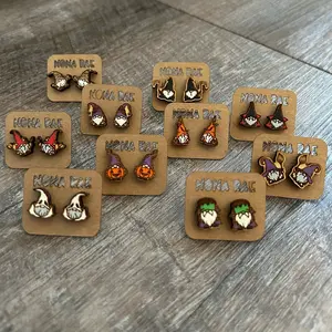 Haunted Gnomes Earrings Haunted Gnomes Earrings
