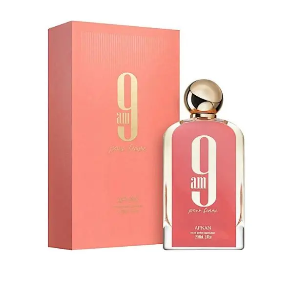 Afnan 9 AM Pour Femme Eau De Parfum 100ML/3.4 OZ For Women