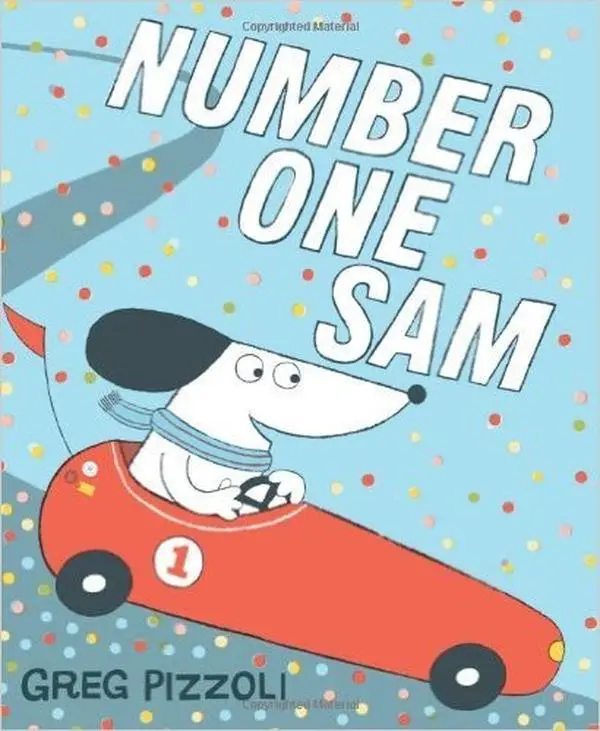 USED Book - Number One Sam by Greg Pizzoli (Paperback) - english