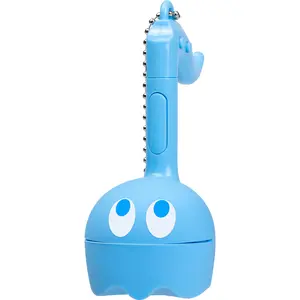 Otamatone Melody PAC-MAN [Inky] Portable Mini Size Keychain with 11 Pre-Programmed Songs - Musical Electronic Toy from Japan by Maywa Denki