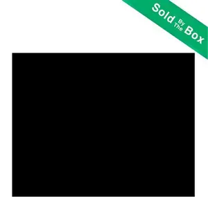 Bazic  22" X 28" Black Poster Board Case of 25