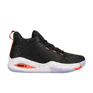AND1 Mens Take Off 3.0 Basketball Sneakers Shoes - Black