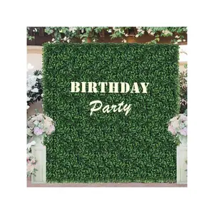 Maximum discount  12pcs 15.7*23.6 Inch Artificial Turf High Density Realistic Plant Wall Polyester Fiber Garden Grass Use Suitable For Home Entrance Hotel Restaurant Wedding Outdoor Back To School Birthday Party Decora Christmas And Harvest Festival
