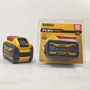 Dewalt 20V/60V Max Flexvolt Dual Voltage 12Ah Battery, Compatible with DCB606 DCB609 DCB612, 3-LED Gauge, Overcharge Protection, for Cordless Power Tools, 21700 cells