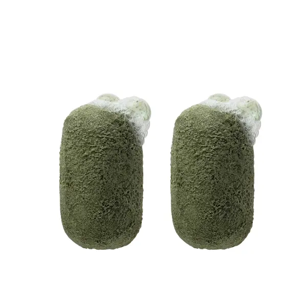 SIOT Herbal Mucin Facial Soap Bar 2pack | Hydrating & Soothing with Coconut, Jojoba, Olive Oil, Green Tea, and Mugwort – Handmade, Cleanser for Acne & Sensitive Skin | 3.2ozX1ea