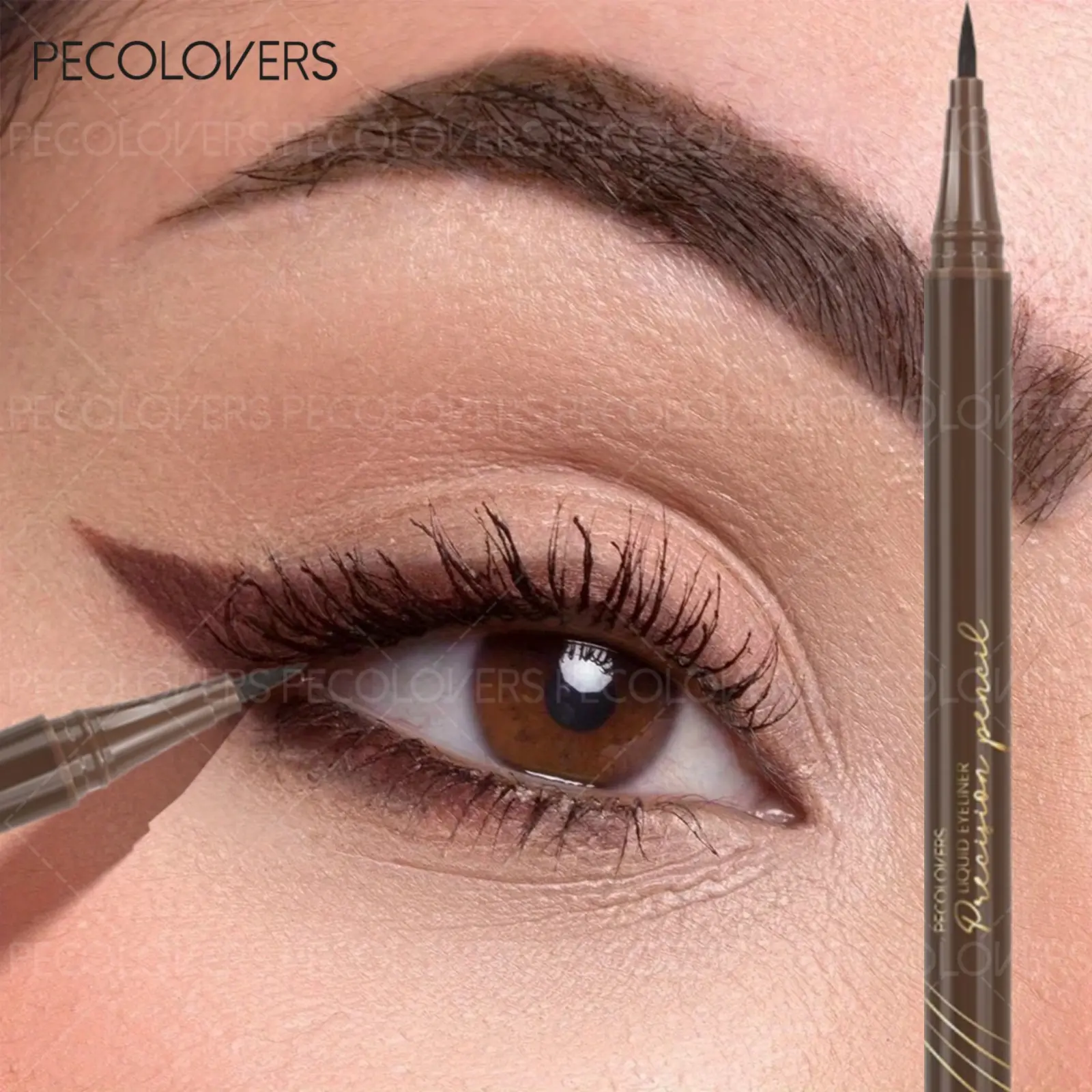 1PC Waterproof Eyeliner Liquid Pen Matte Smooth Quick Dry Ultra-thin Eyeliner Lower Eyelash Pen Non Smudging Korean Makeup Longwear Eye Liner Eyeliner Pens