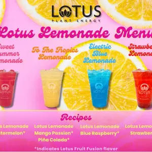 Lemonade energy drink plant based SF