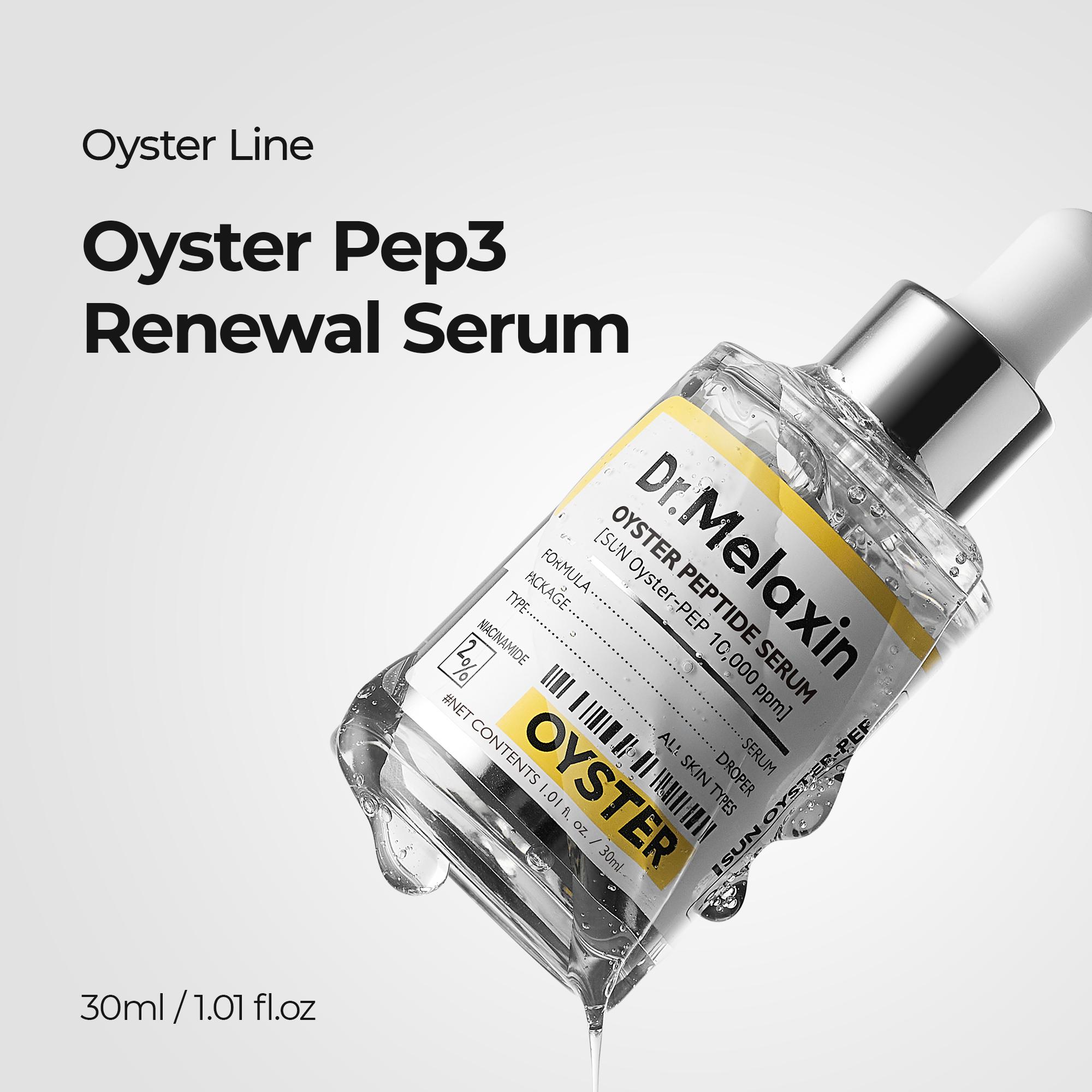 [Dr.Melaxin Official] Oyster Pep-3 Serum & Cream | Anti-aging, Wrinkles, Elasticity, Dull Skin, Firming | Korean Cosmetics