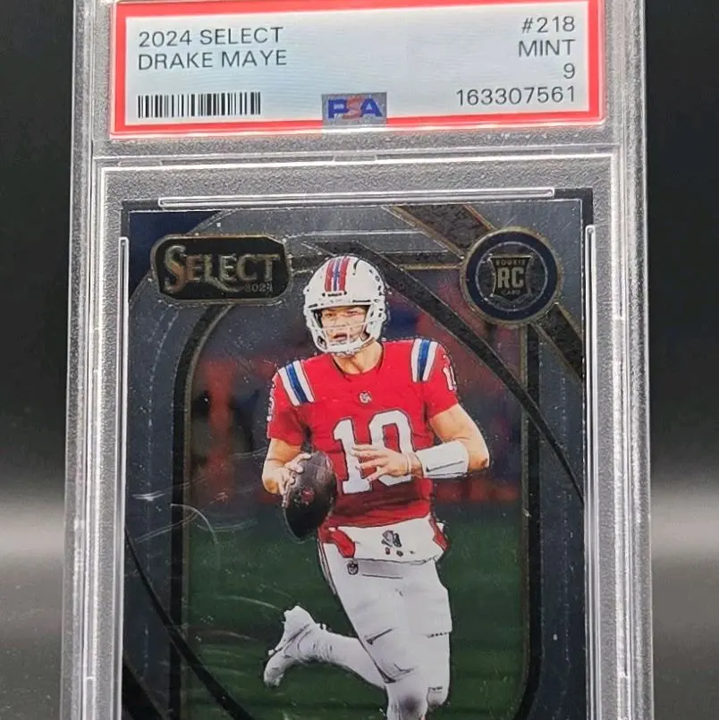 Drake Maye Select Graded Mint 9