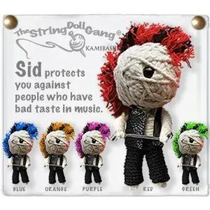 Sid String Doll Keychain - Punk Doll Inspired by Sid Vicious