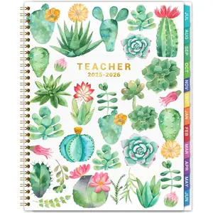 2025-2026 Teacher Planner - Teacher Lesson Planner 2025-2026, July 2025 - June 2026, 9" x 11", Weekly & Monthly Lesson Plan Book for Teachers