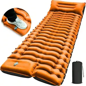 Camping Hack!🤯| All-in-One Ultra Light Inflatable Mattress w/ Built-In Pump & Pillow| Ultra-Light for Backpacking| Nylon Fabric