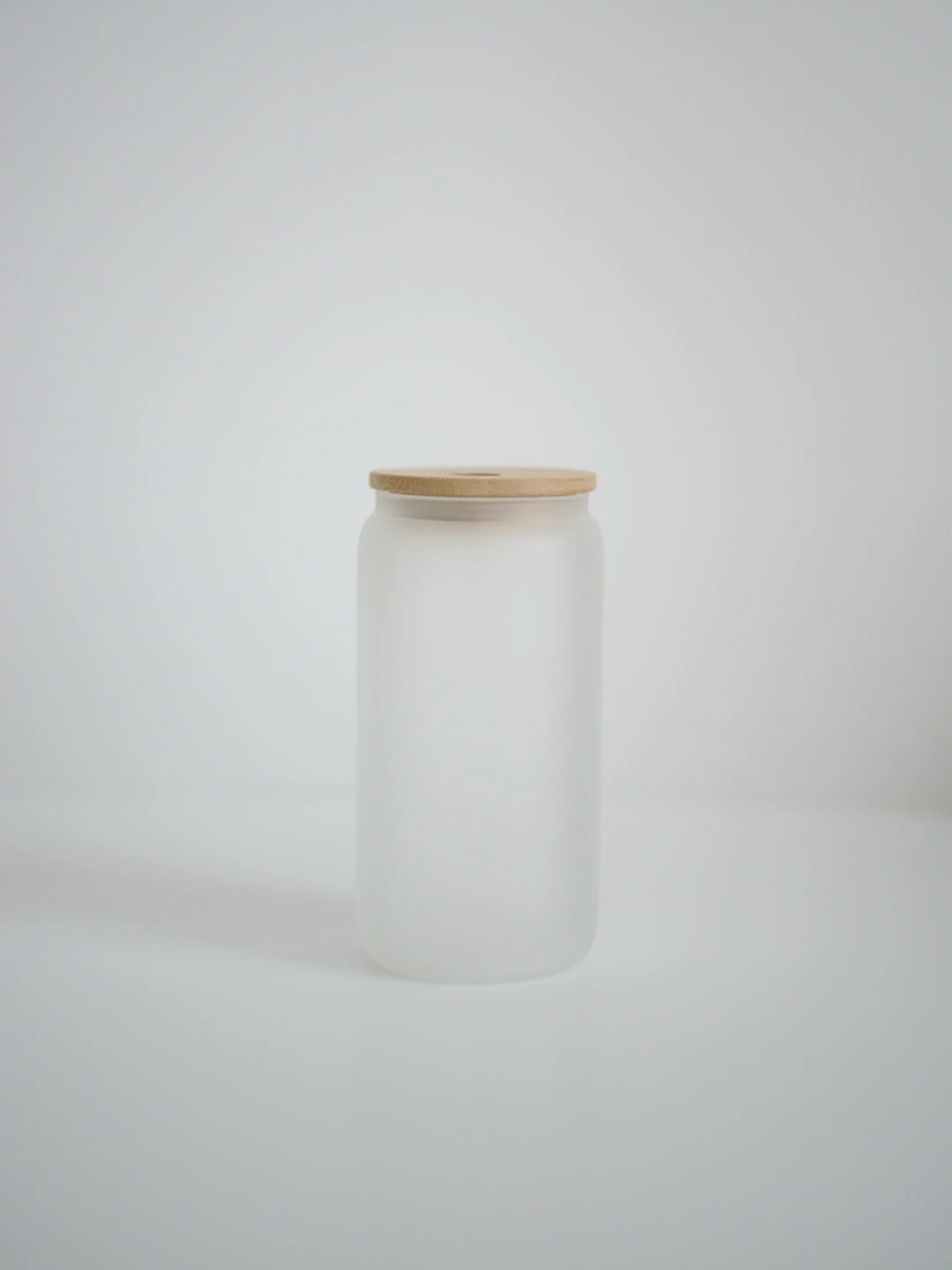 FROSTED GLASS CAN -CHOOSE DESIGN ON LIVE