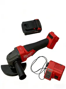 Milwaukee 125Mm Cordless Brushless Angle Grinder, High Power Multifunctional Tool For Grinding, Cutting And Polishing Wood And Metal At Home And Professional Mechanical Workshops