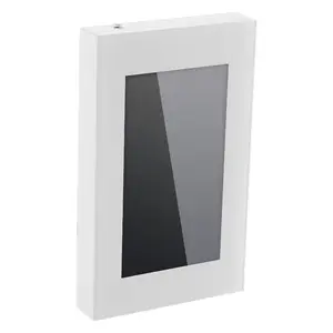 7-Day Programmable Thermostat, Home Thermostats for Radiant Underfloor Heating Cable, Heat Pump, with GFCI Sensitive Sensor, LCD Touchscreen, Energy-Efficient, Gray-White (Without Wifi)