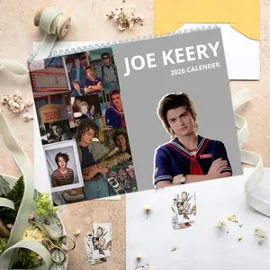 2026 Joe Keery Calendar, 2026 Calendar, Gift For Fans, Steve Harrington, Music Poster, Movie Lovers