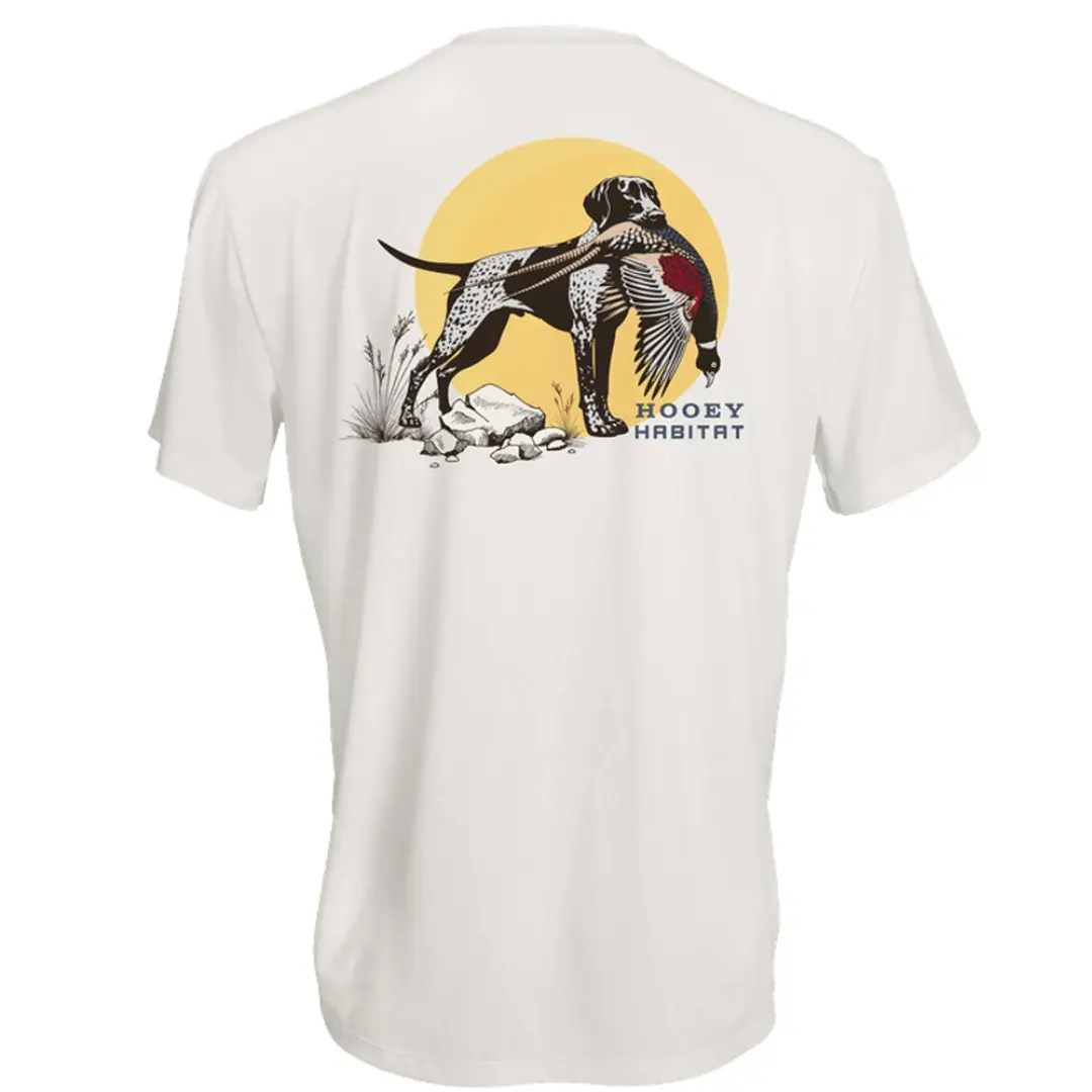 Hooey Men's 'Shooter' Cream Performance T-Shirt HT2653CR
