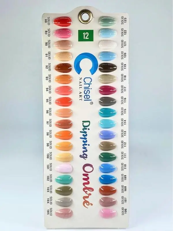 Chisel Nail Art 2 in 1 Acrylic/Dipping Powder 2 oz - Solid 88 to Solid 123