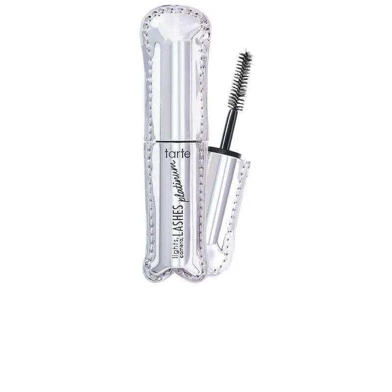 tarte Travel-size Lights-Camera-Lashes Platinum Beauty Mascara - Black, Tinted, Lash Serum-Infused, Green Tea-Infused Cosmetics